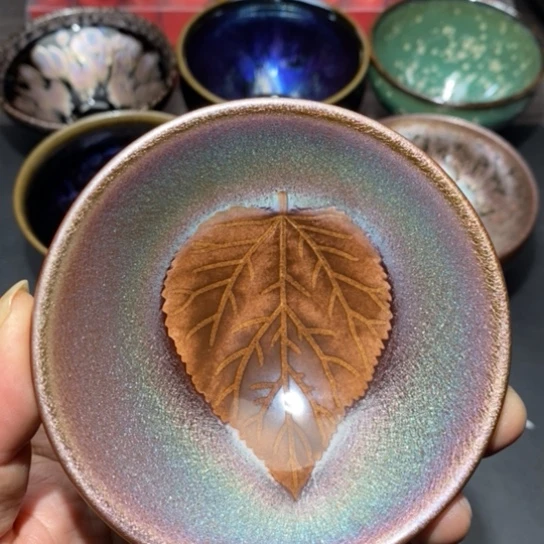 茶盏建盏主人杯茶壶盖碗品茗杯