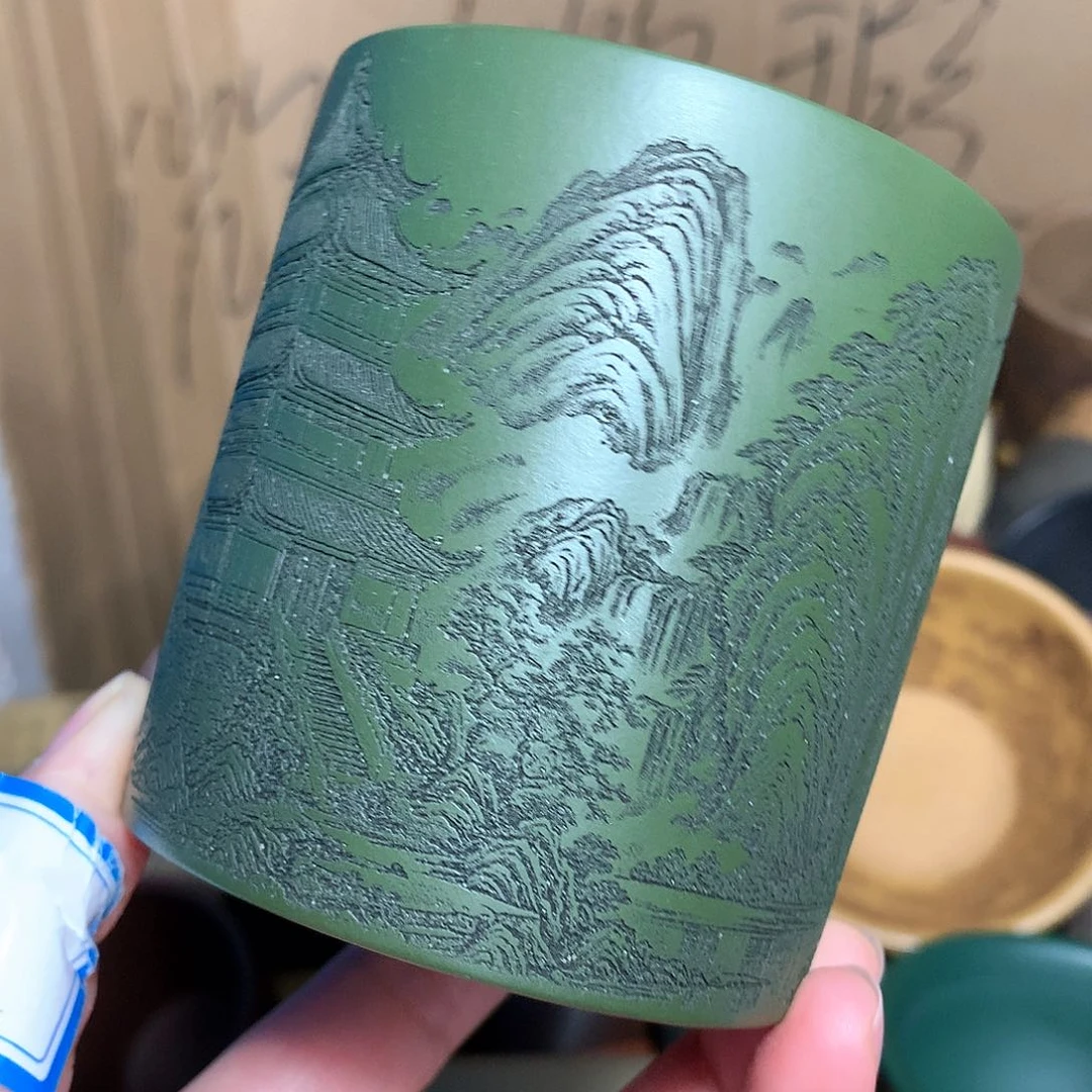 紫砂杯子微瑕不退换紫砂杯