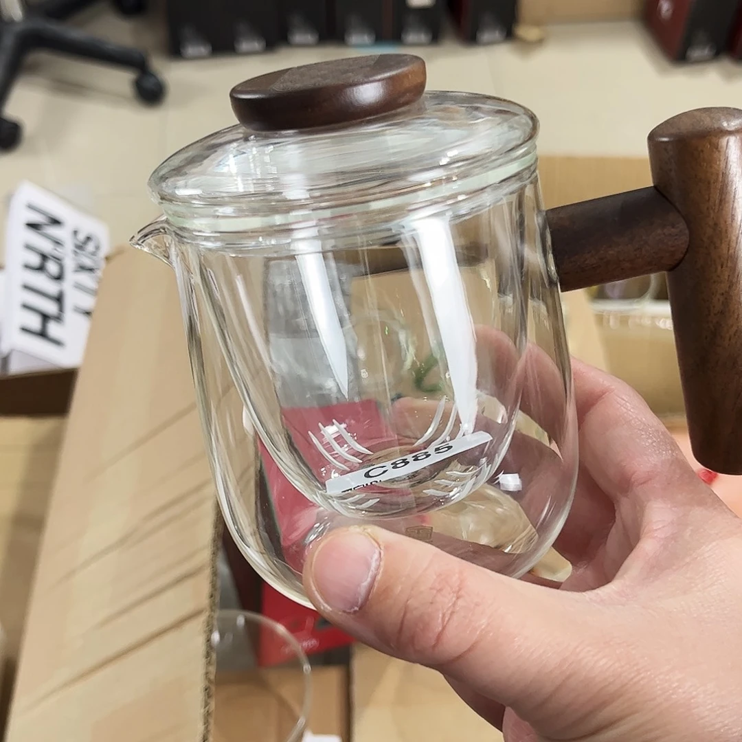 885压嘴三件杯高硼硅