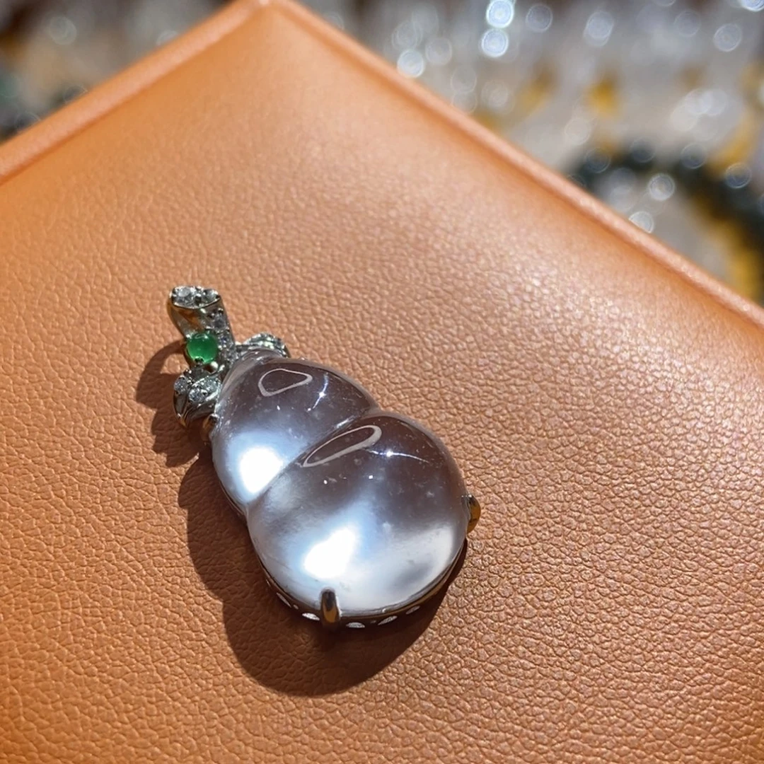 顺***然石英质玉银S925镶嵌其他