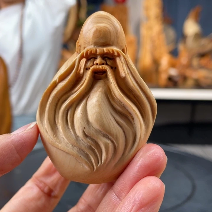 柏木（崖柏）手把件