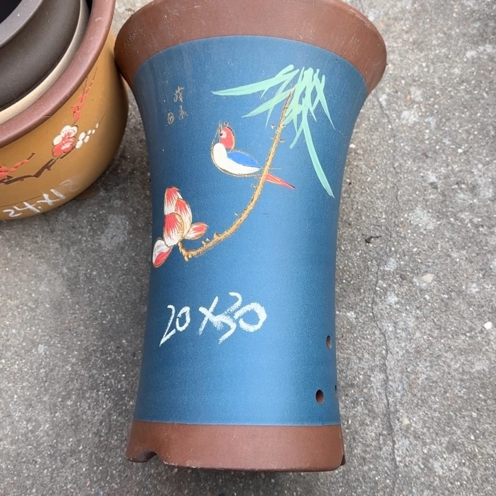 紫砂花盆特价清仓