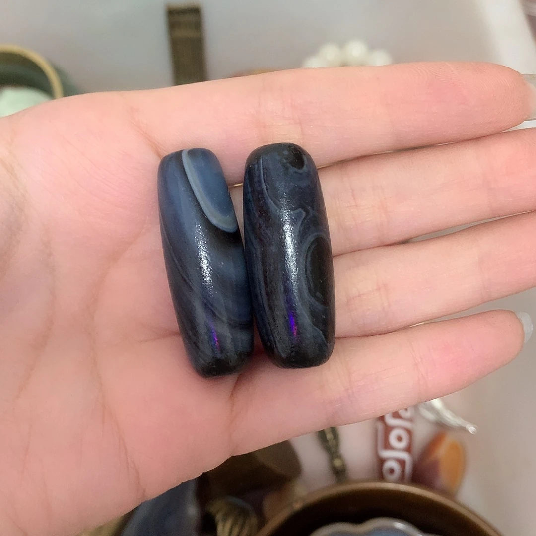 玛瑙/玉髓颈饰合金心*忍