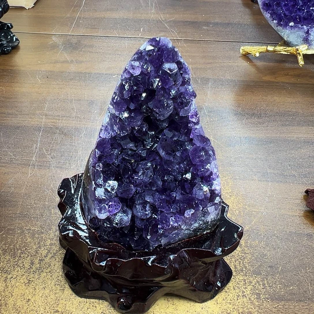 紫晶摆件未镶嵌晶体
