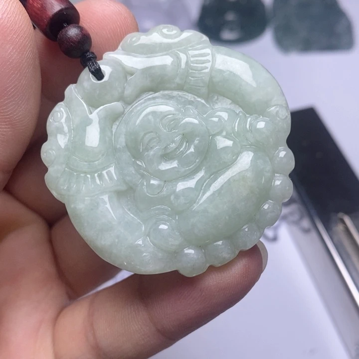 颈饰未镶嵌翡翠翡翠