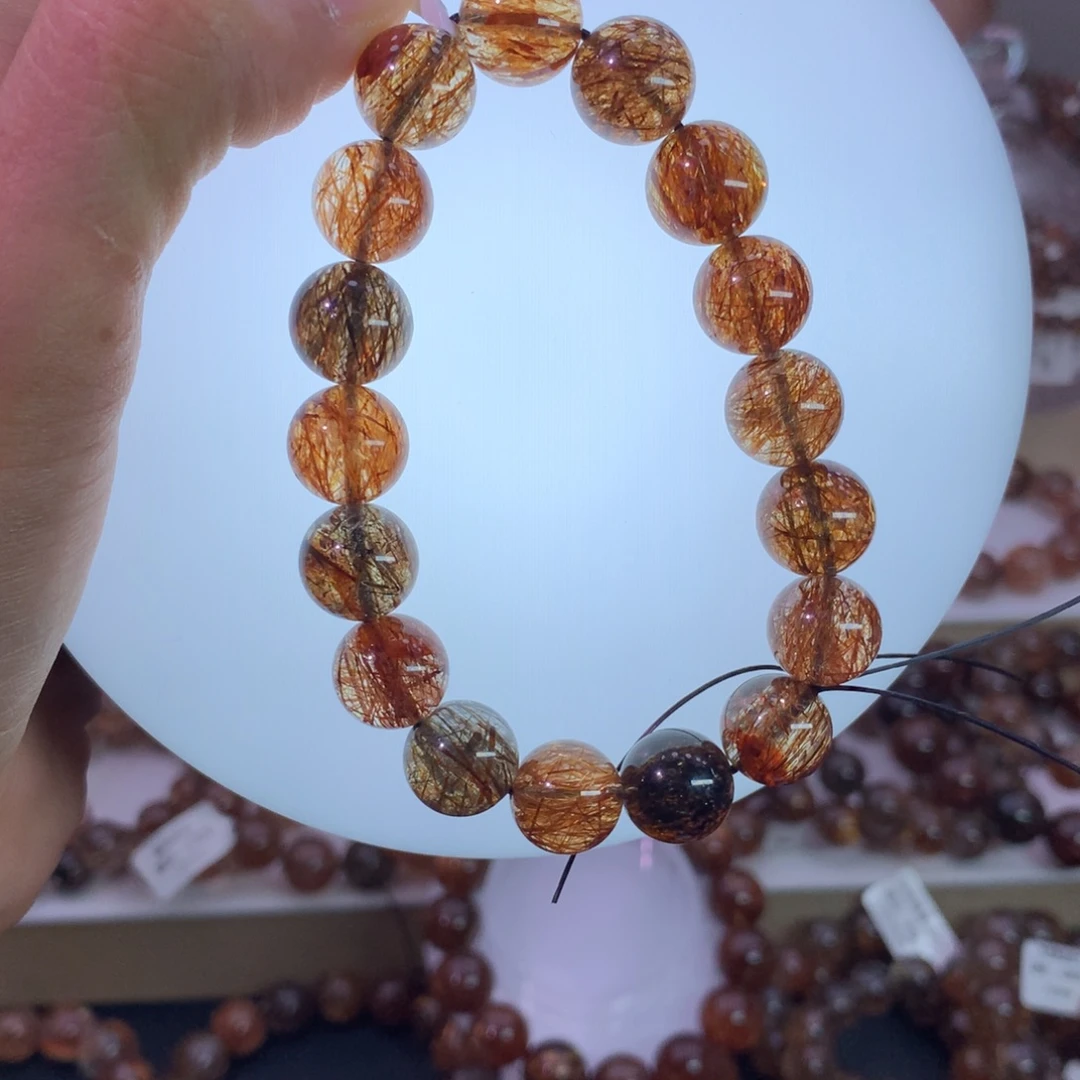 手链水晶未镶嵌黑金超七