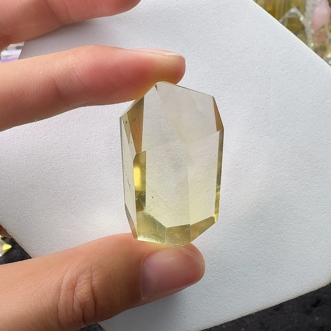 未镶嵌珠宝半成品水晶黄水晶