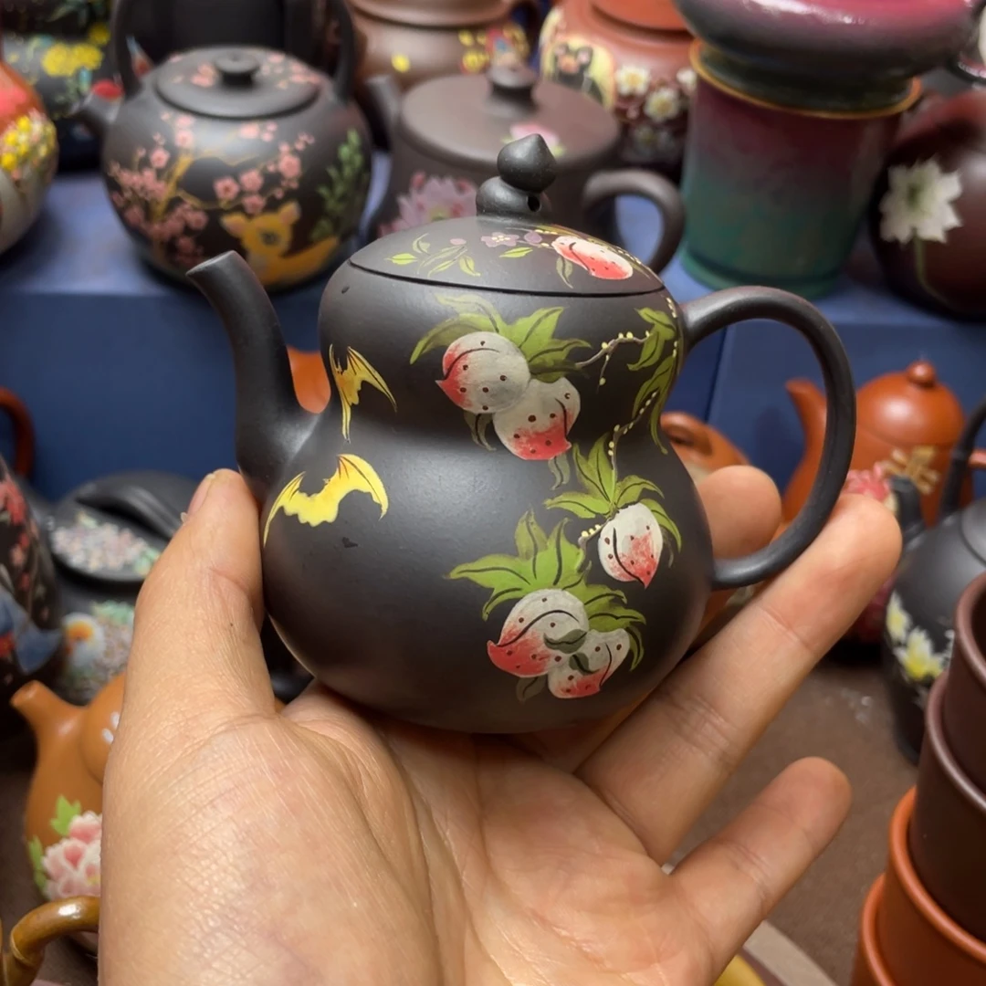 神***姐红泥茶杯紫砂茶壶170cc
