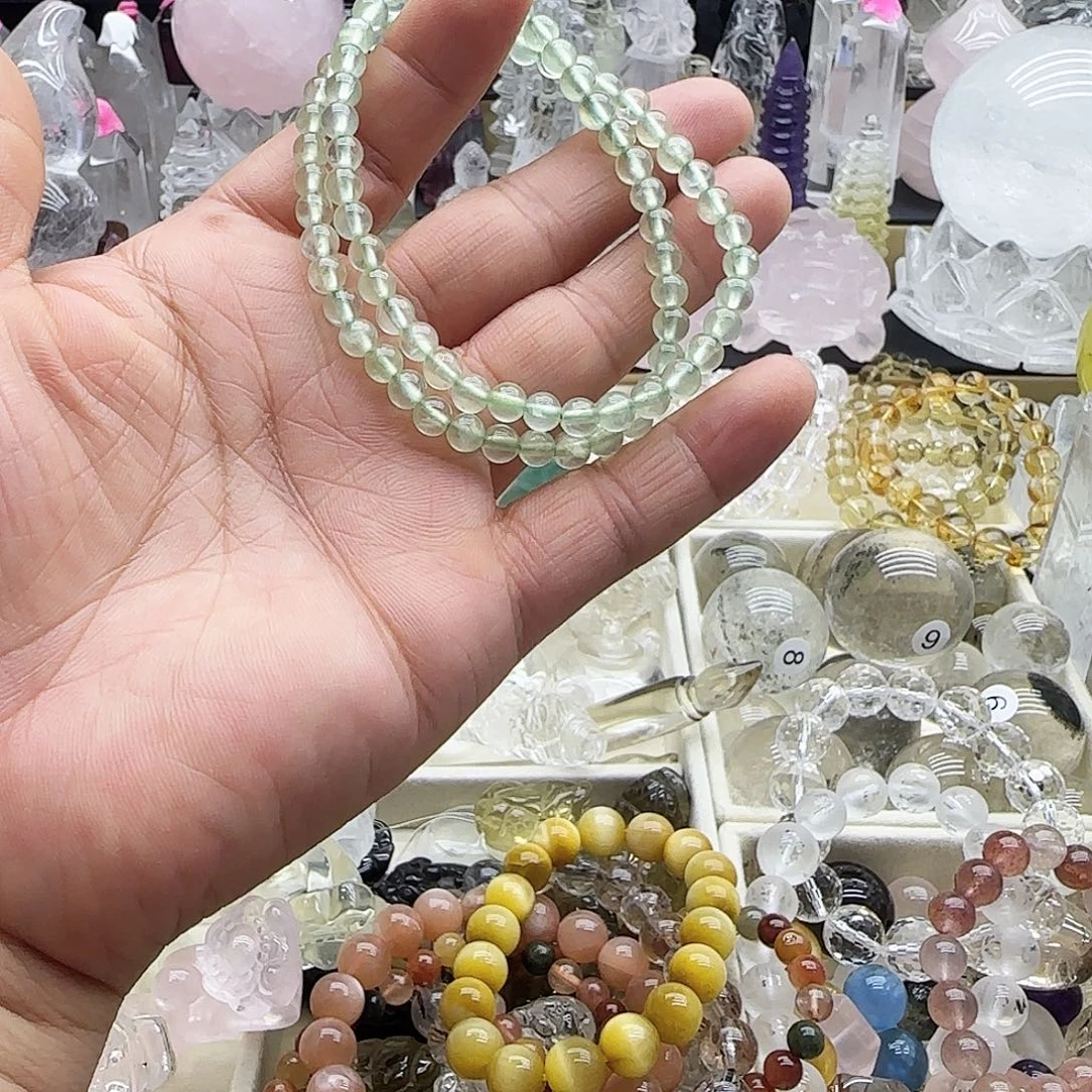 水晶未镶嵌车挂摆件