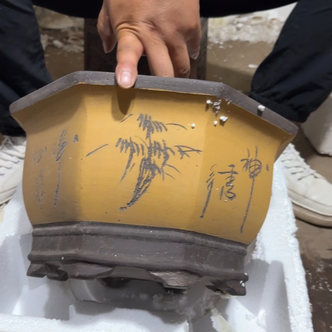 紫砂花盆瑕疵是不