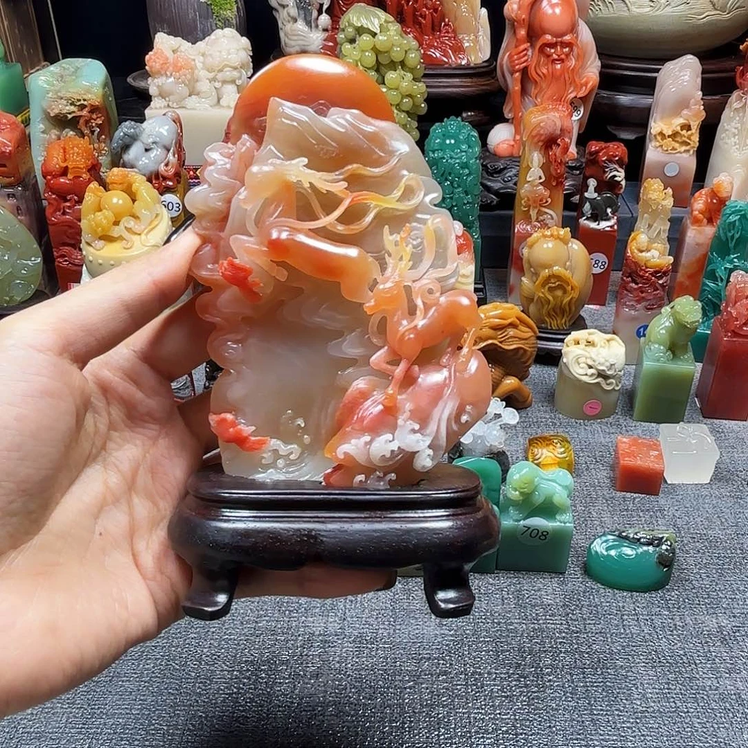 贺***宸印石寿山石寿山石印章