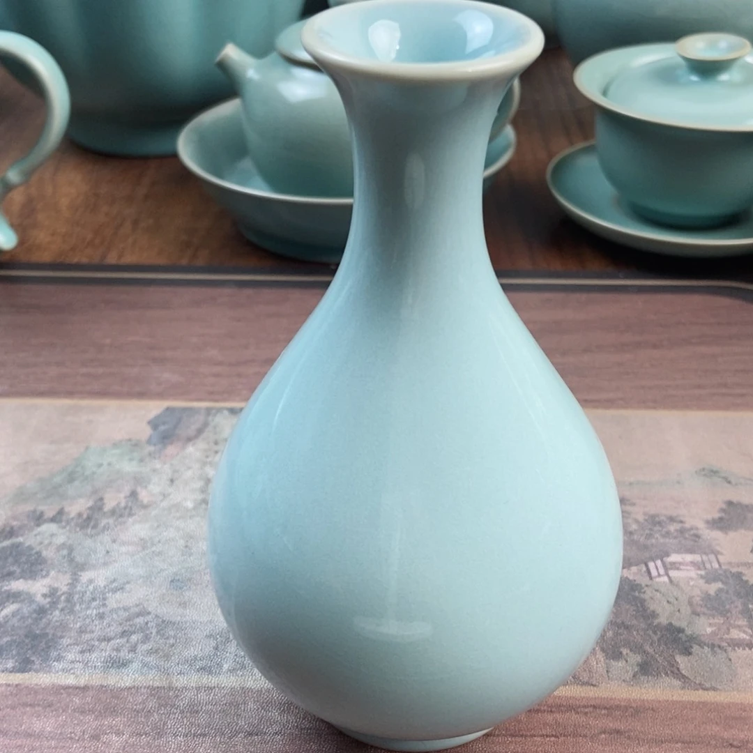 摆件瓷原产地原矿汝瓷～茶器