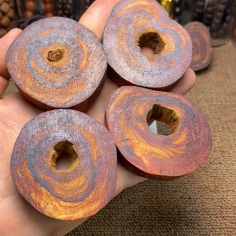 藤类A366降真香绿油黄金甲虫漏厚度1.8发其一