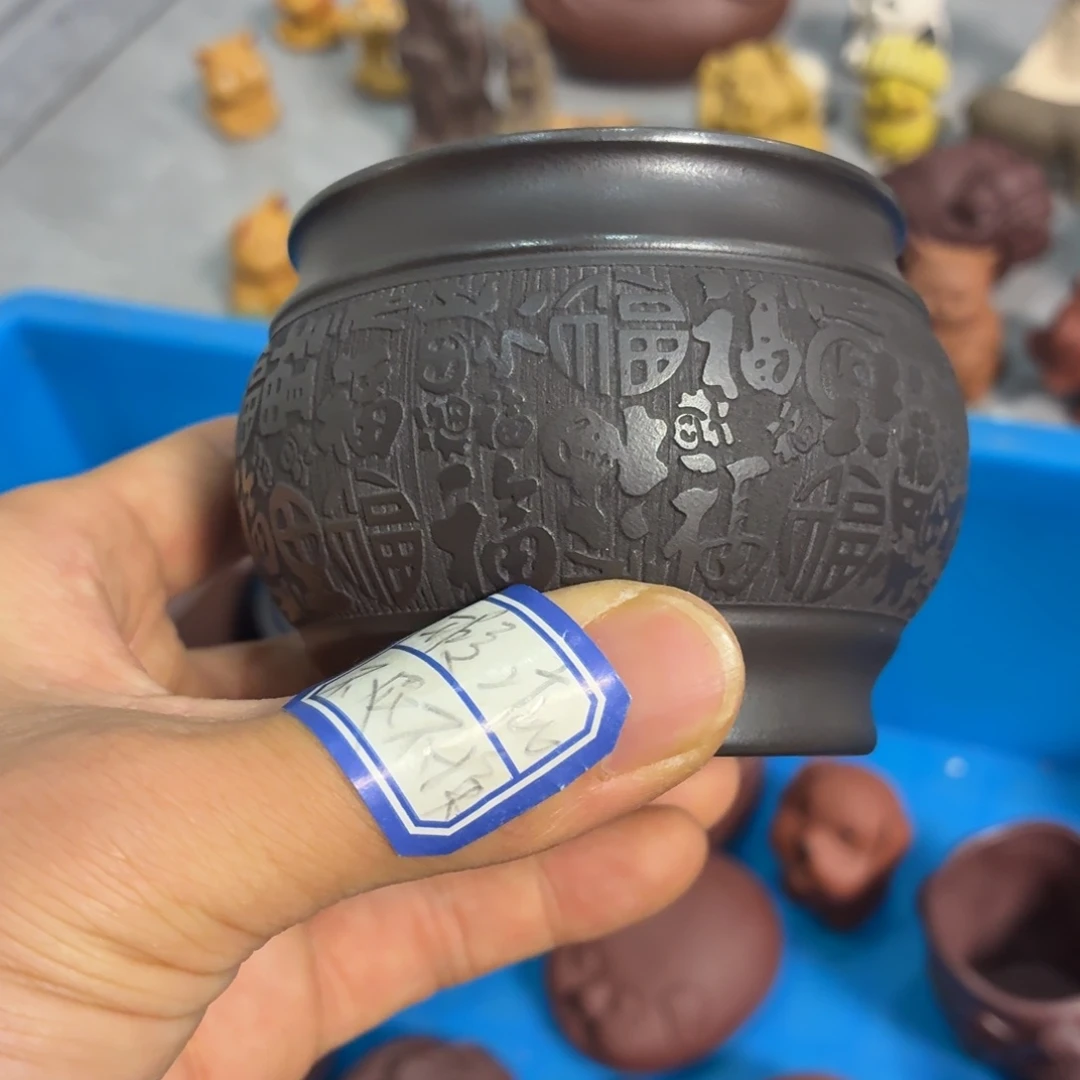 茶杯紫砂瑕疵不退不换介意勿拍