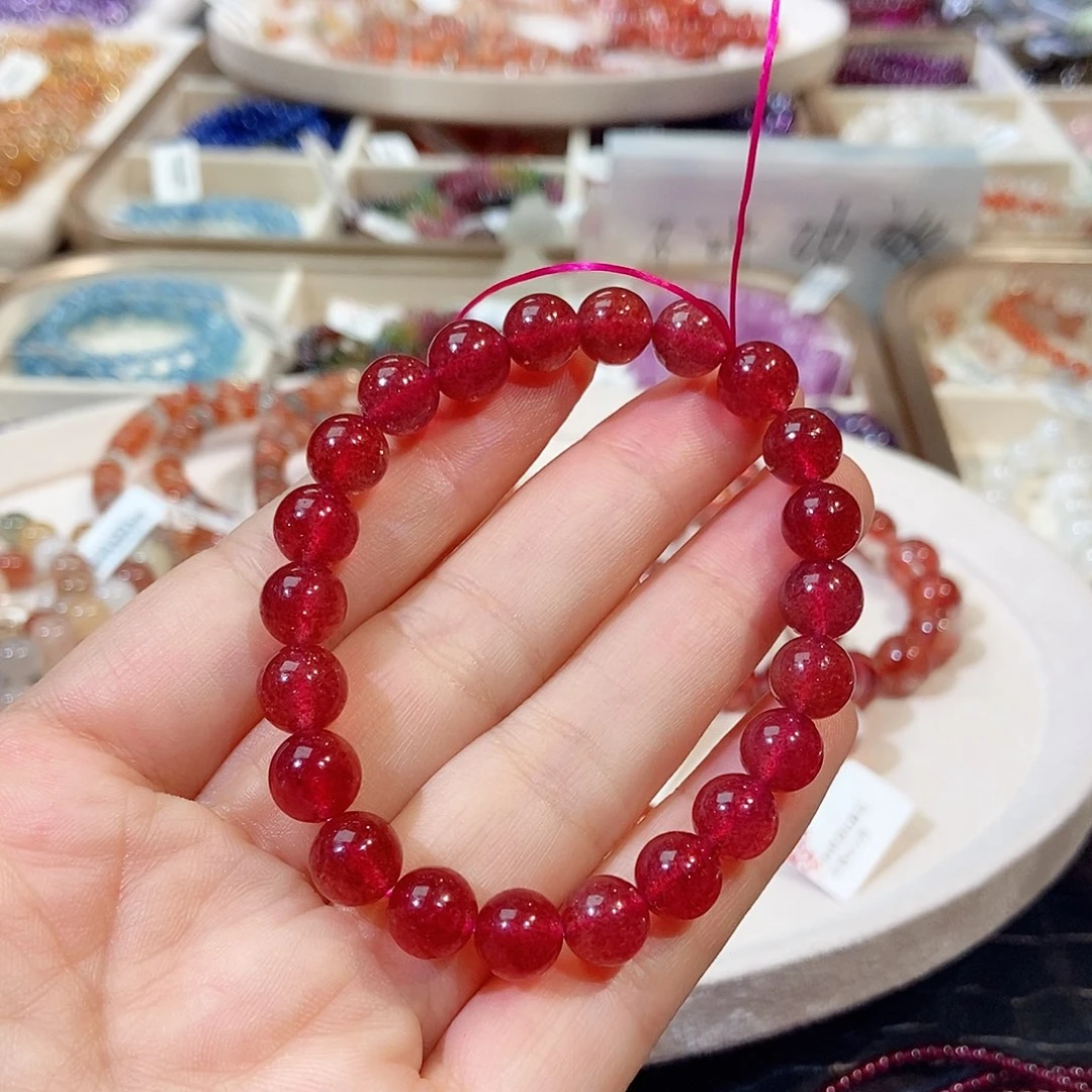 水晶手链未镶嵌水晶手串8+