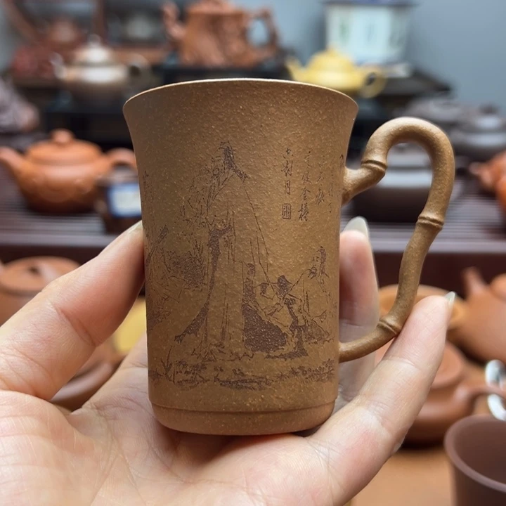 茶***秋紫砂手工制作工艺制作原料