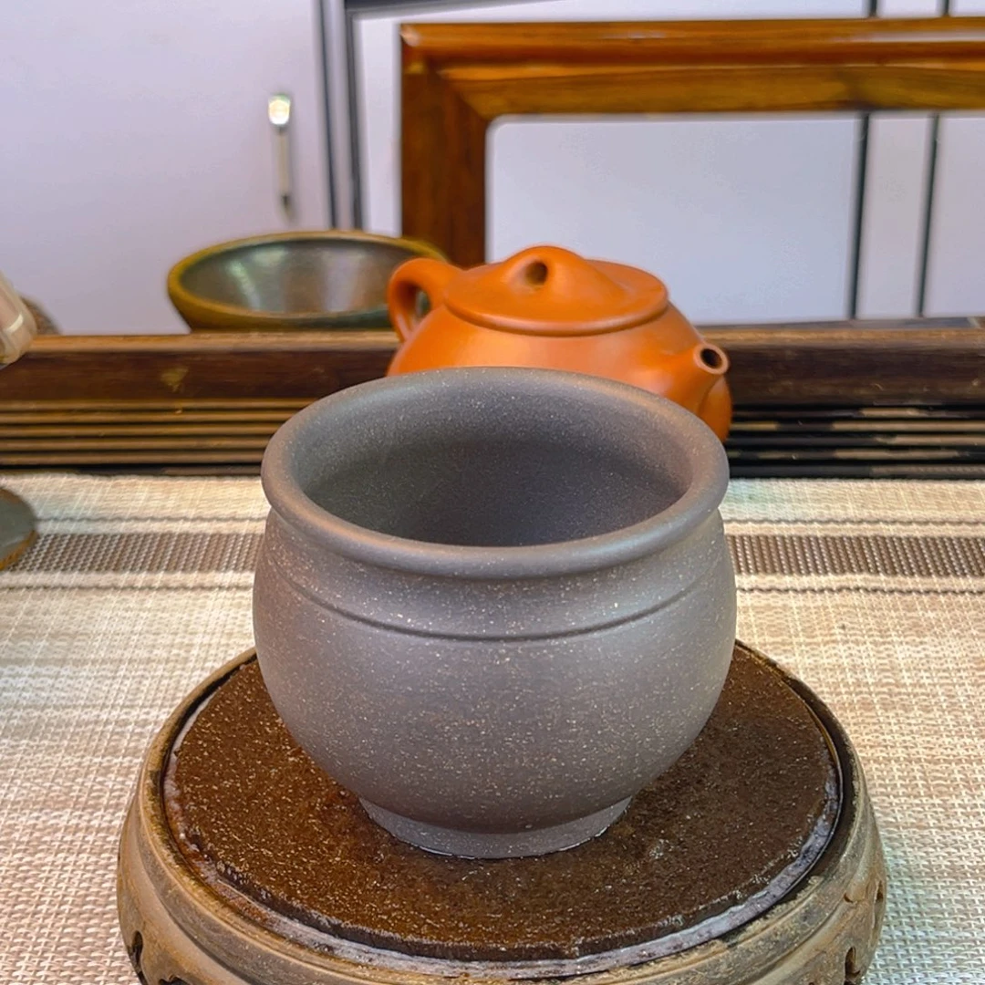 紫砂茶壶大水谭天青160cc