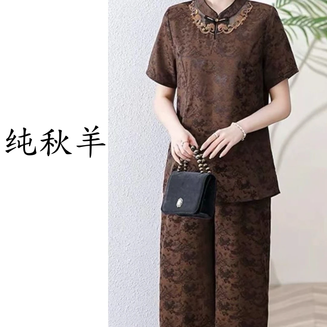 1-2459-27（棕）新款舒适时尚套装