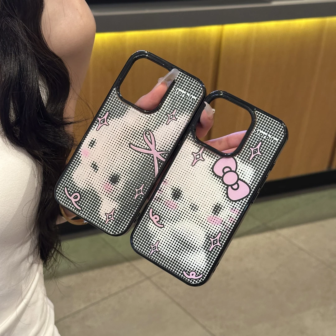 欧克里里古早Kitty兔兔苹果16promax亚克力手机壳15/14软13/1211