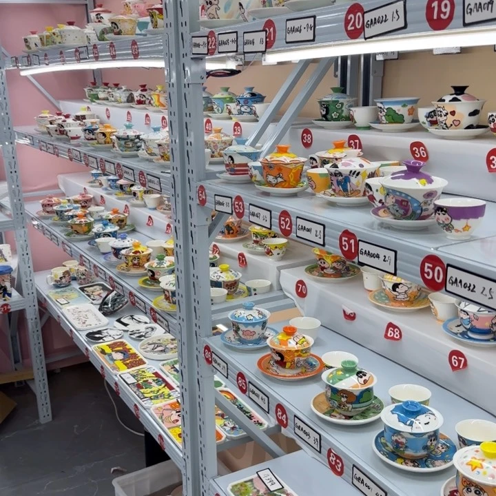高温釉下彩纯手工手绘陶瓷