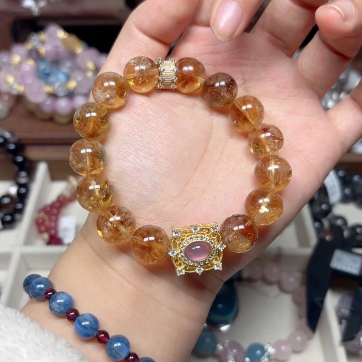 水晶手链未镶嵌金薇薇