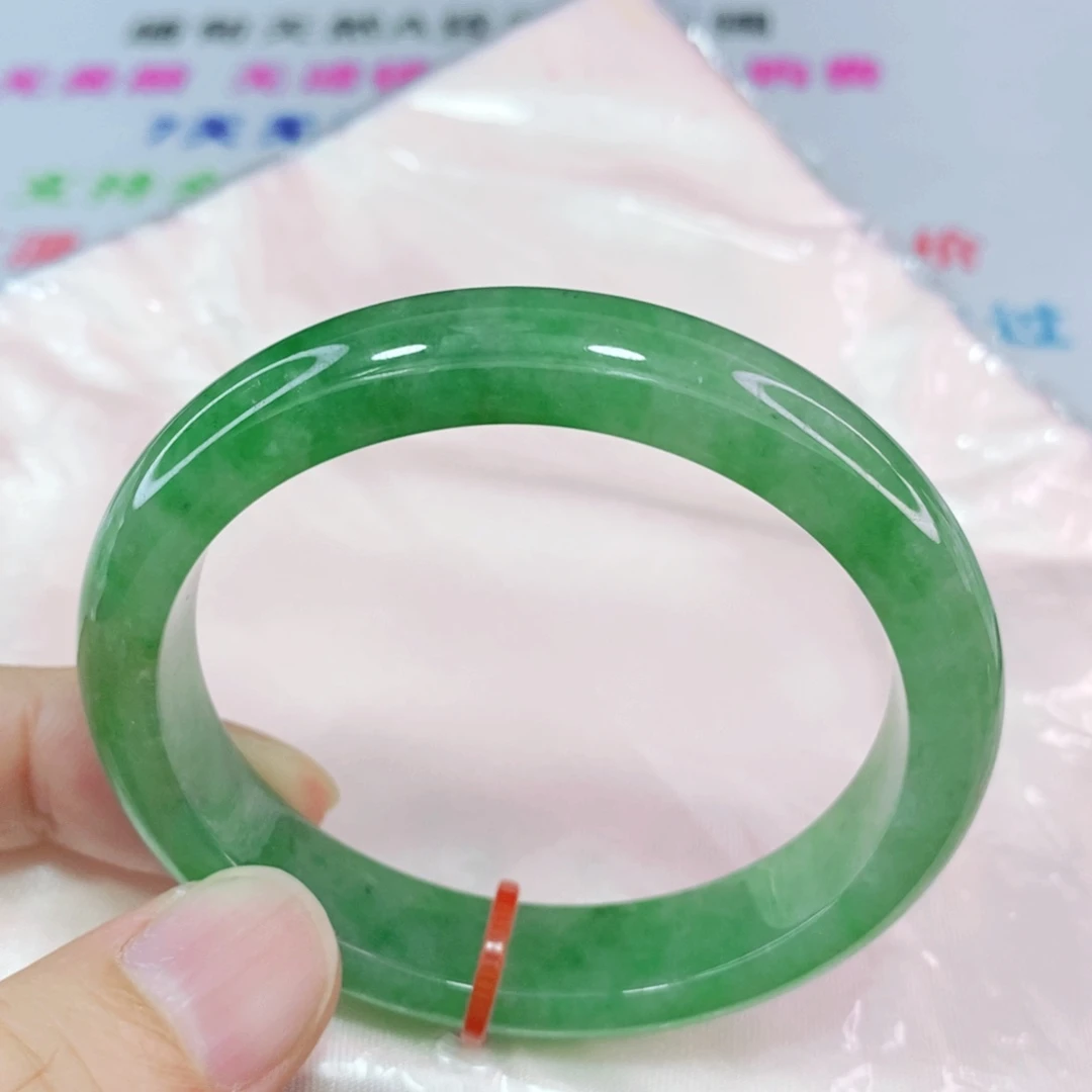 未镶嵌手镯翡翠53圈口贵妃
