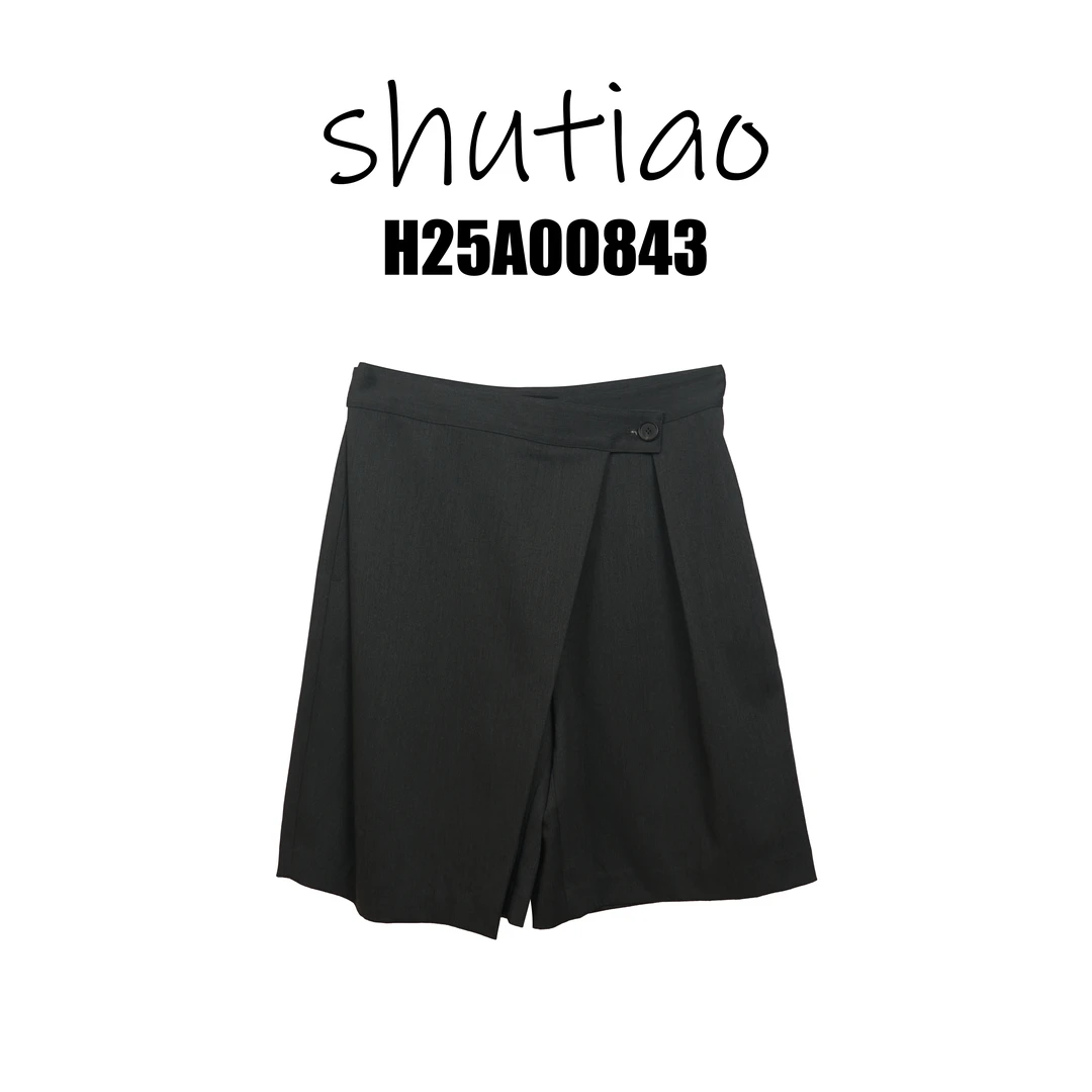 【SHUTIAO】2025春夏：新款小众设计款短裤H25A00843