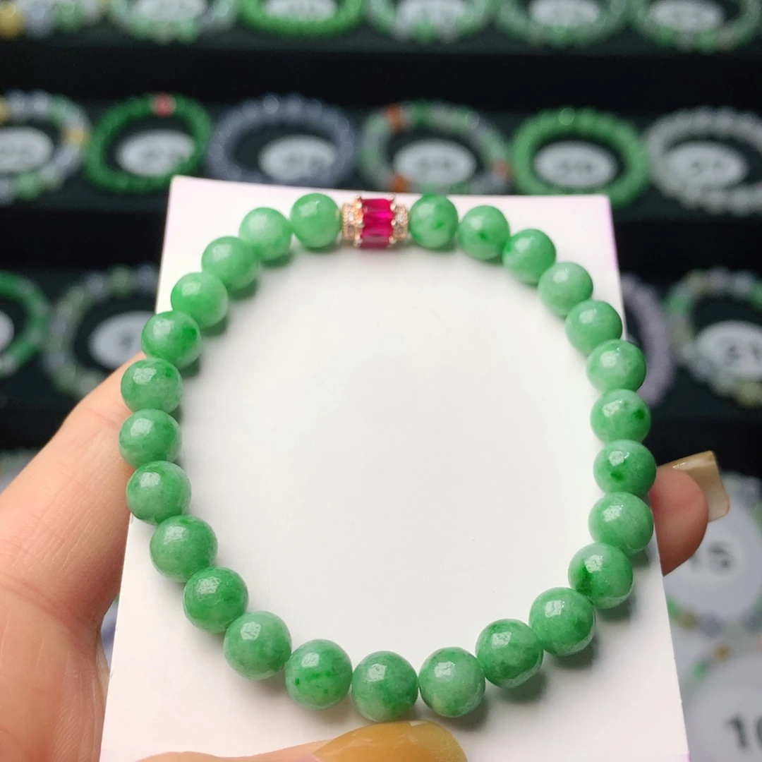 翡翠未镶嵌手链翡翠