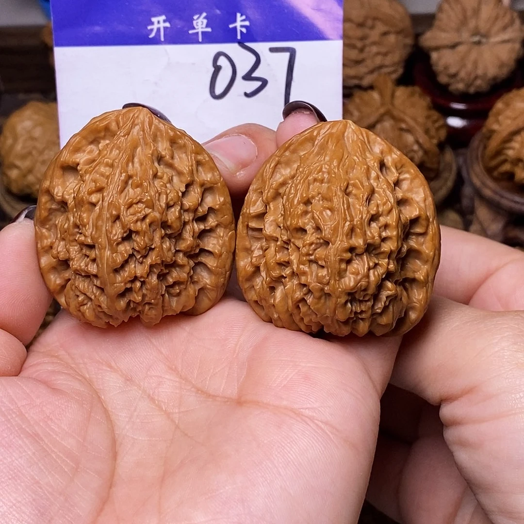 吊坠桃核文玩核桃南疆石42微修n