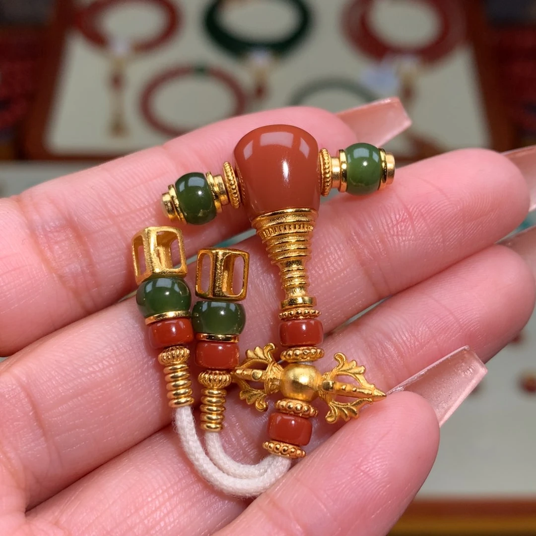 南红玛瑙颈饰未镶嵌