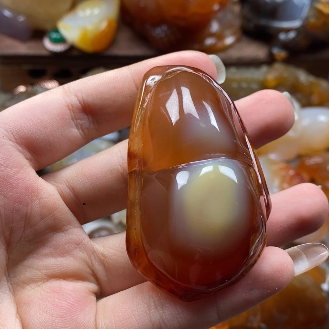 玛瑙/玉髓未镶嵌颈饰