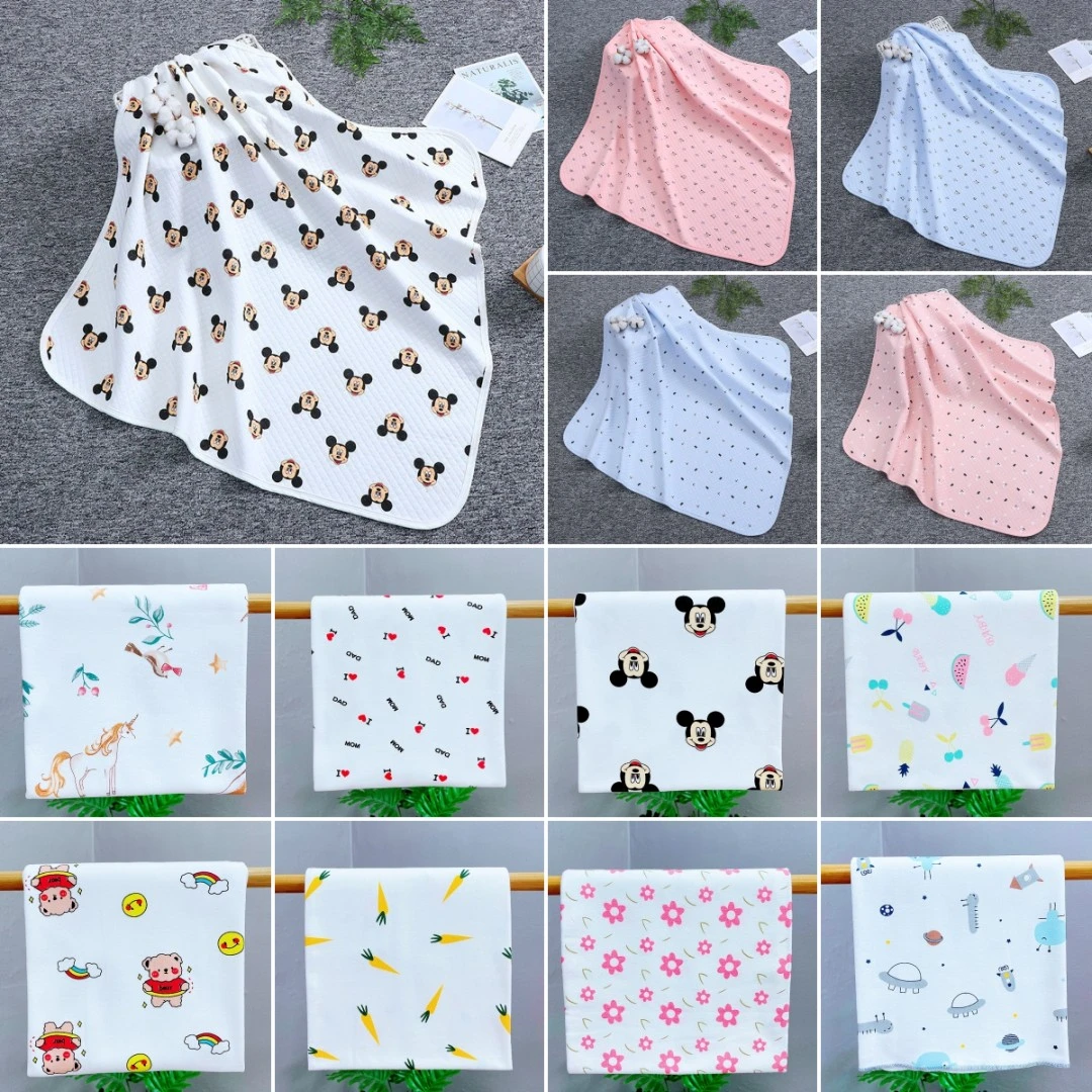 福利【新生儿包单】90大尺寸四季纯棉产房包巾抱被刚出生防惊跳裹巾