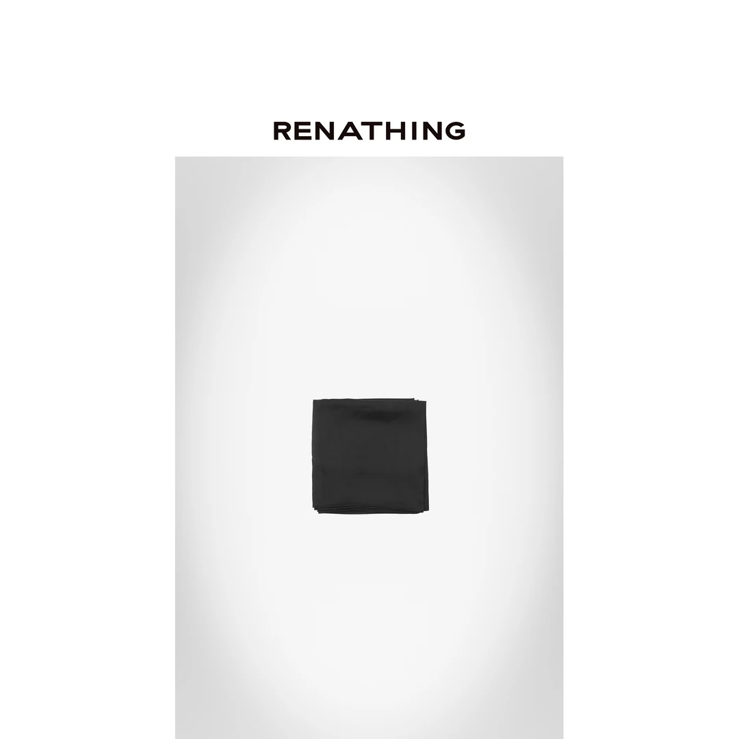【RENATHING】轻盈质感简约方巾