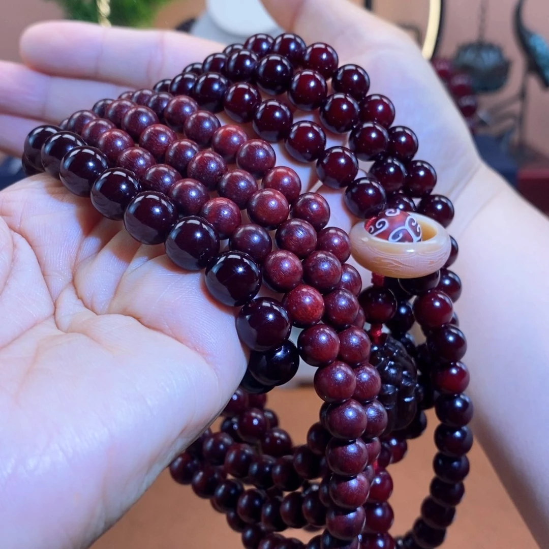 松木浴**生帝王血龙木0.8千年料三件套