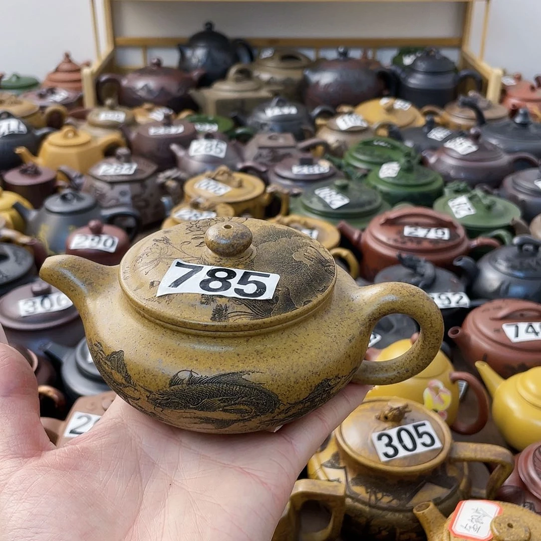 茶壶紫砂紫砂微瑕