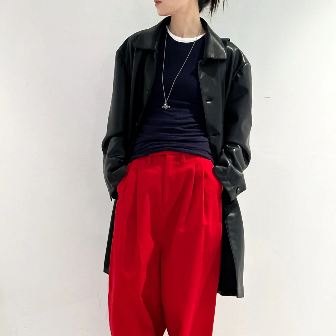 SANSTORE NHOJ 皮风衣外套 25秋冬