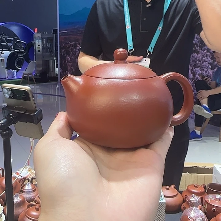 有***我紫砂茶杯全手朱泥西施 170CC