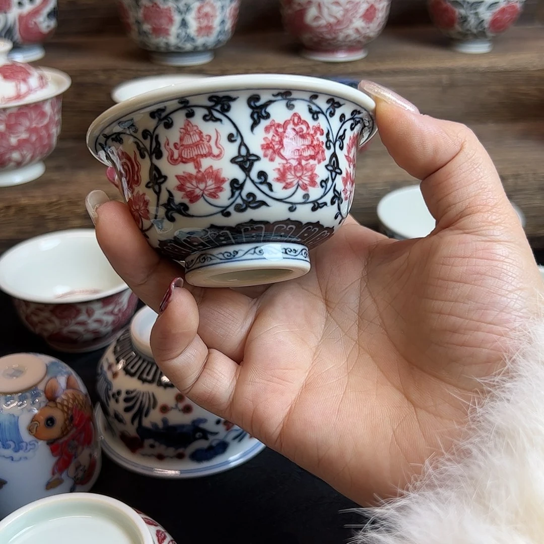 Y正绎堂莲托八宝压手