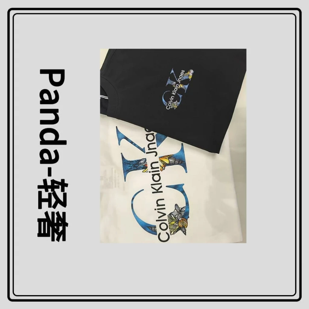 K96夏季男女同款百搭时尚潮牌短袖T恤