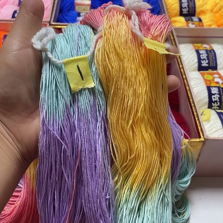 棉线桑蚕丝5号蕾丝