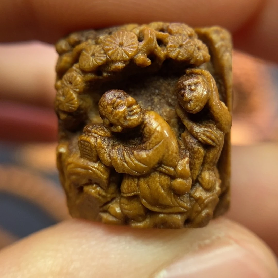 潍坊核雕桃核雕刻核章