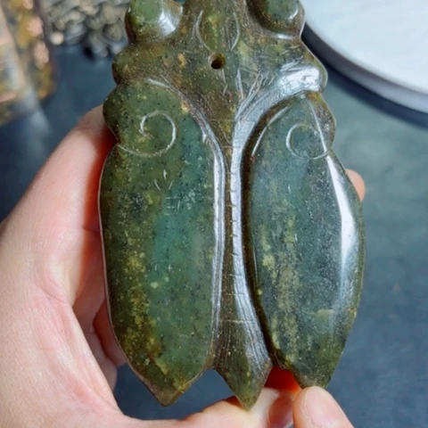 紫金钵盂菩提把件