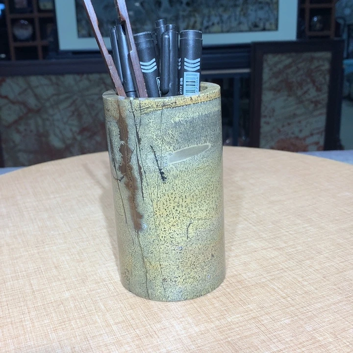 ，广西国画石摆件，收藏观赏