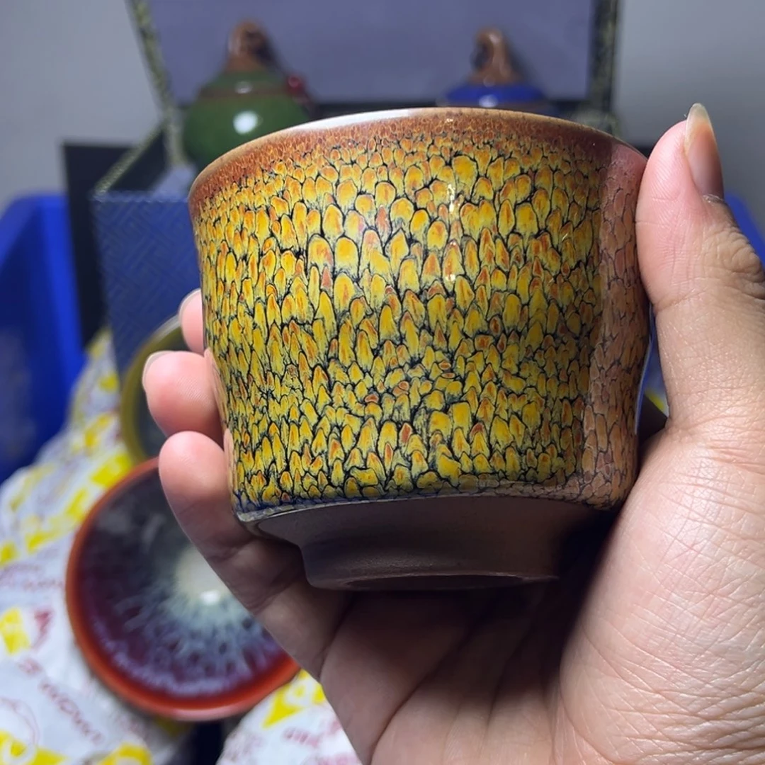 茶盏建阳建盏喝茶主人杯