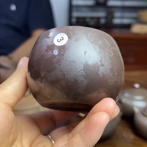 戬谷龙窑柴烧茶杯3