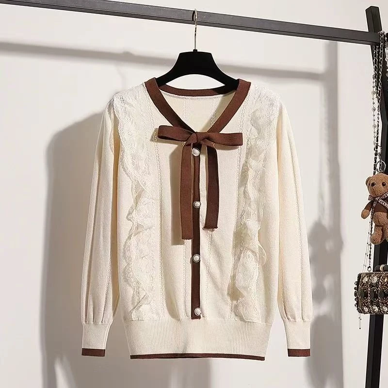 812#小香风时尚洋气针织衫【直播间为准】B1-2/衣长54