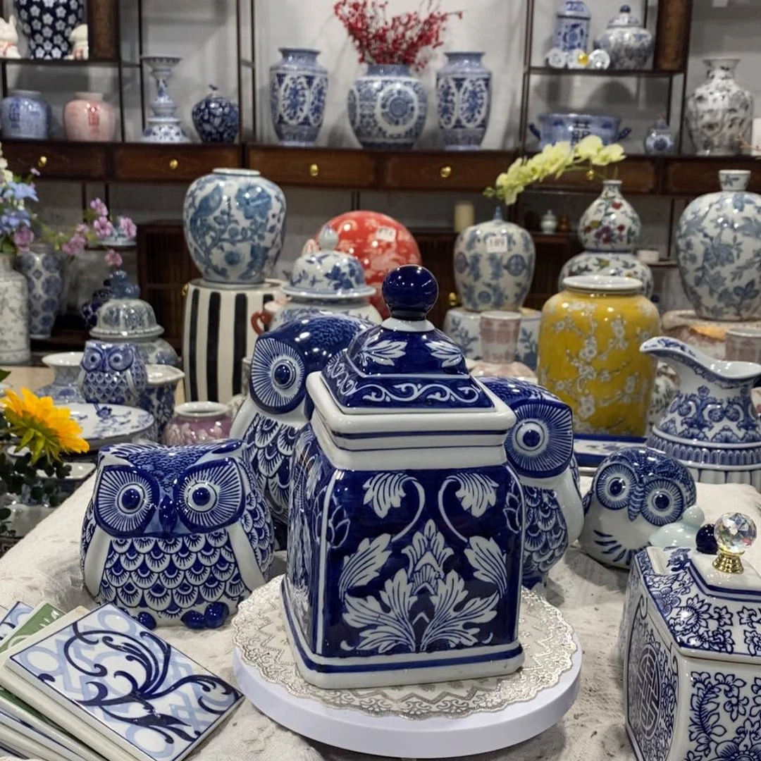 【闪购商品】摆件出口四方罐摆件……