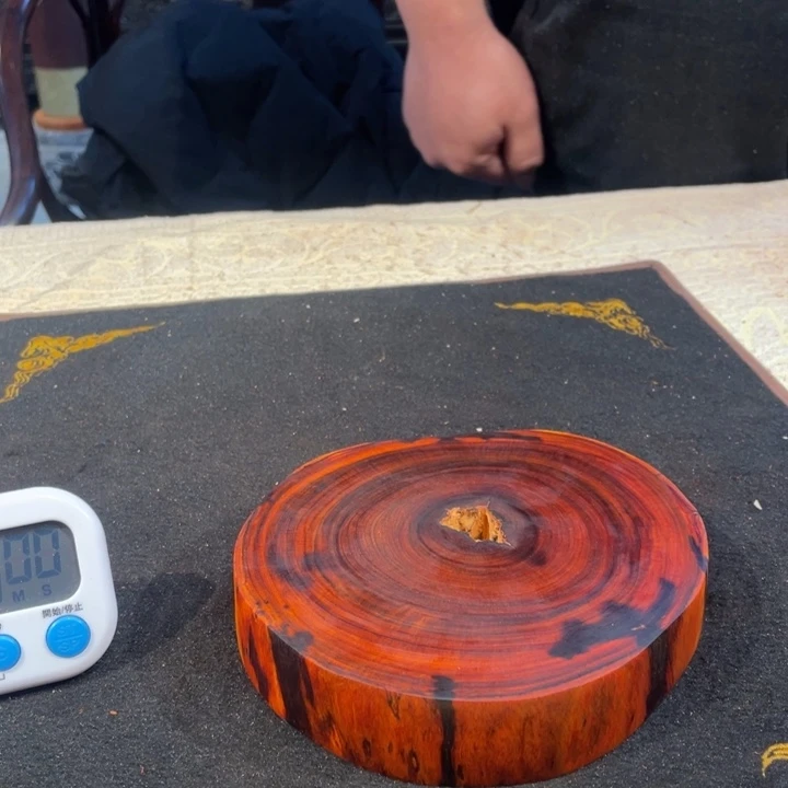 檀香紫檀（小叶紫檀）泰***水圆托盘