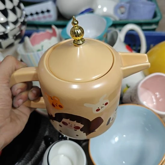 瓷片陶瓷餐具杯碗盘微瑕介意慎拍满15.9元包邮