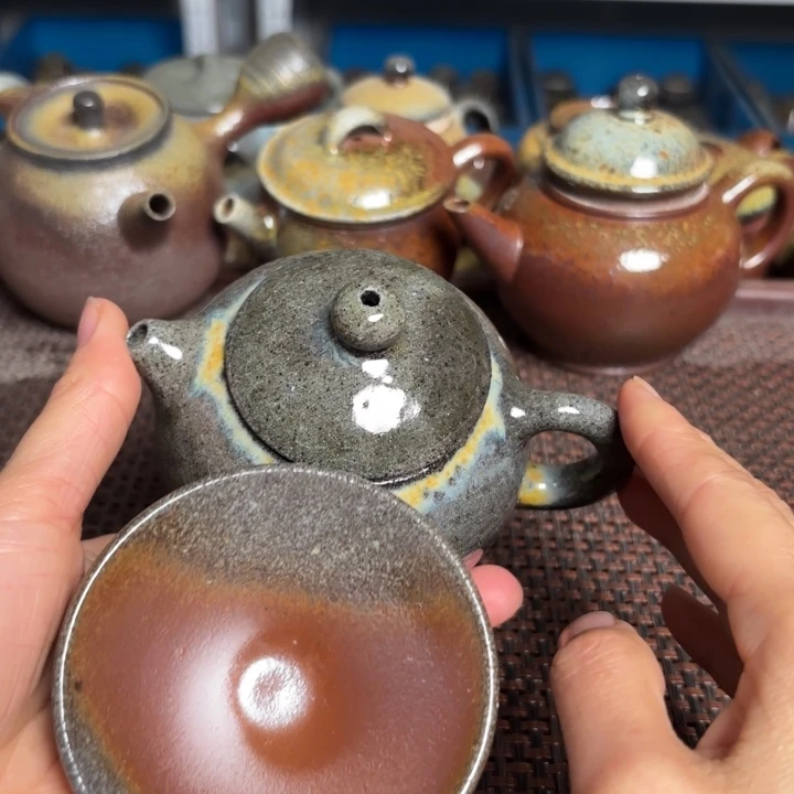 茶杯紫砂西施斗笠180 C